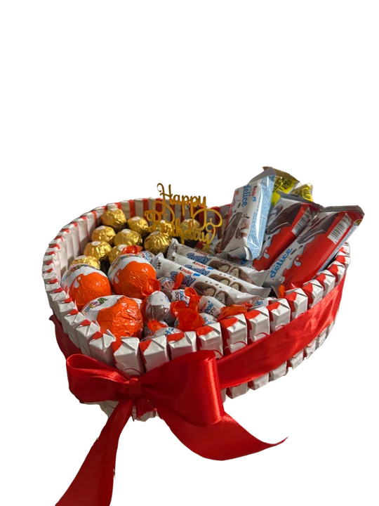 Tarta de chocolates mixtos